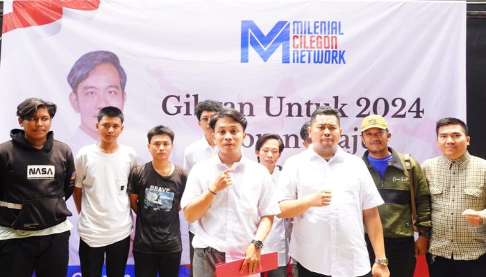 Deklarasi Dukung Gibran Cawapres, Komunitas Milenial Cilegon Network Ingin Perubahan Nyata