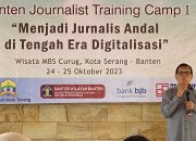 Hadiri BJTC PWI Banten, Hendry Ch Bangun Paparkan Problematika Jurnalisme di Era Digital