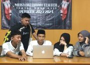 Gelar Musyawarah Teater, Komunitas Teater Wonk Kite Akan Adakan Festival Teater 2024