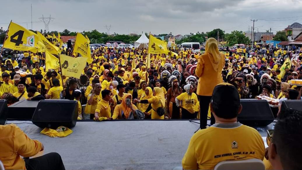 Kampanye Akbar Perdana Partai Golkar Cilegon