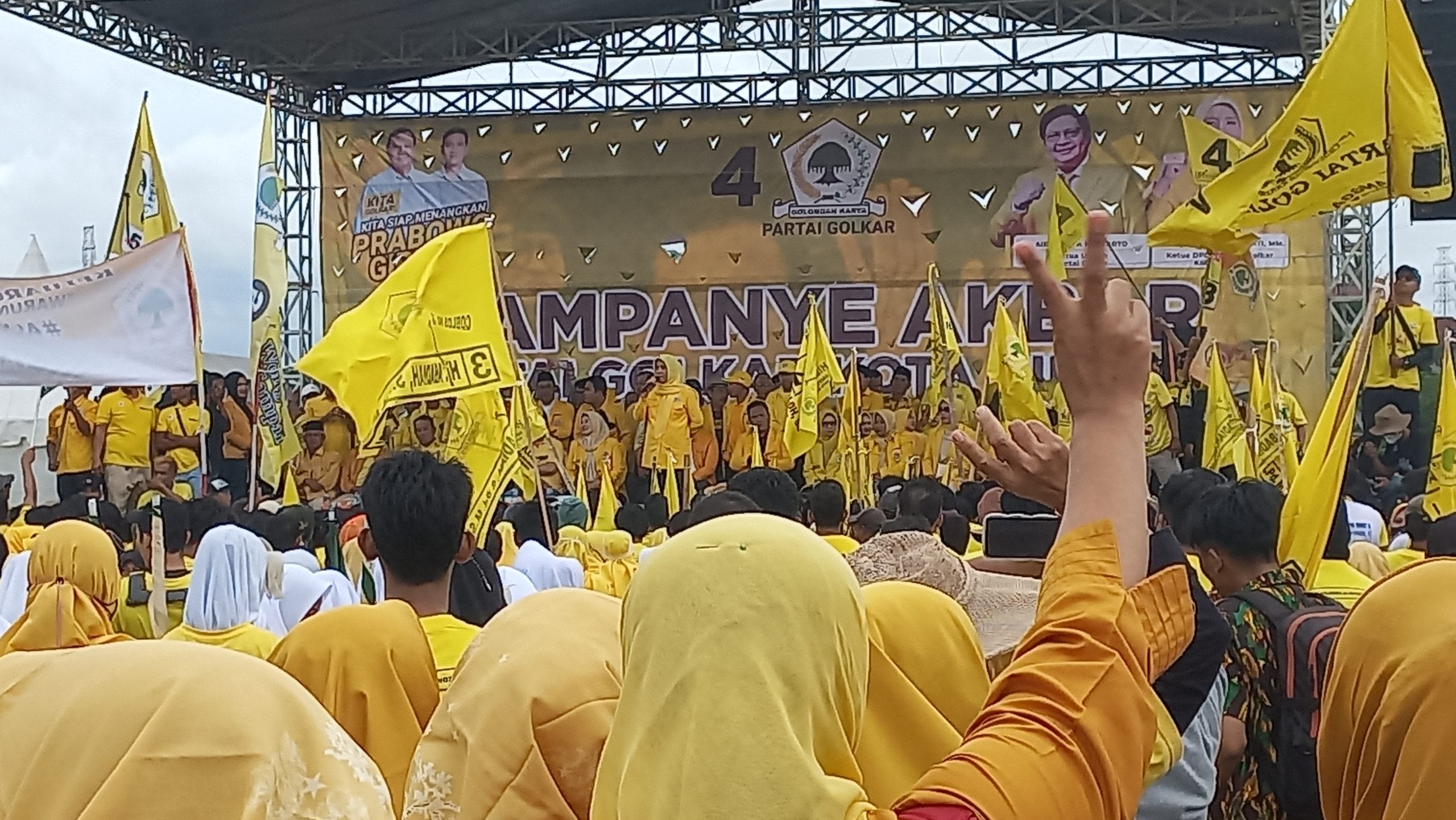 Kampanye Akbar Kedua Partai Golkar Cilegon