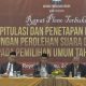 Pleno hasil perolehan suara KPU Kota Cilegon