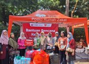 Rumah Zakat dan CIMB Niaga Salurkan Bantuan untuk Korban Kebakaran Manggarai