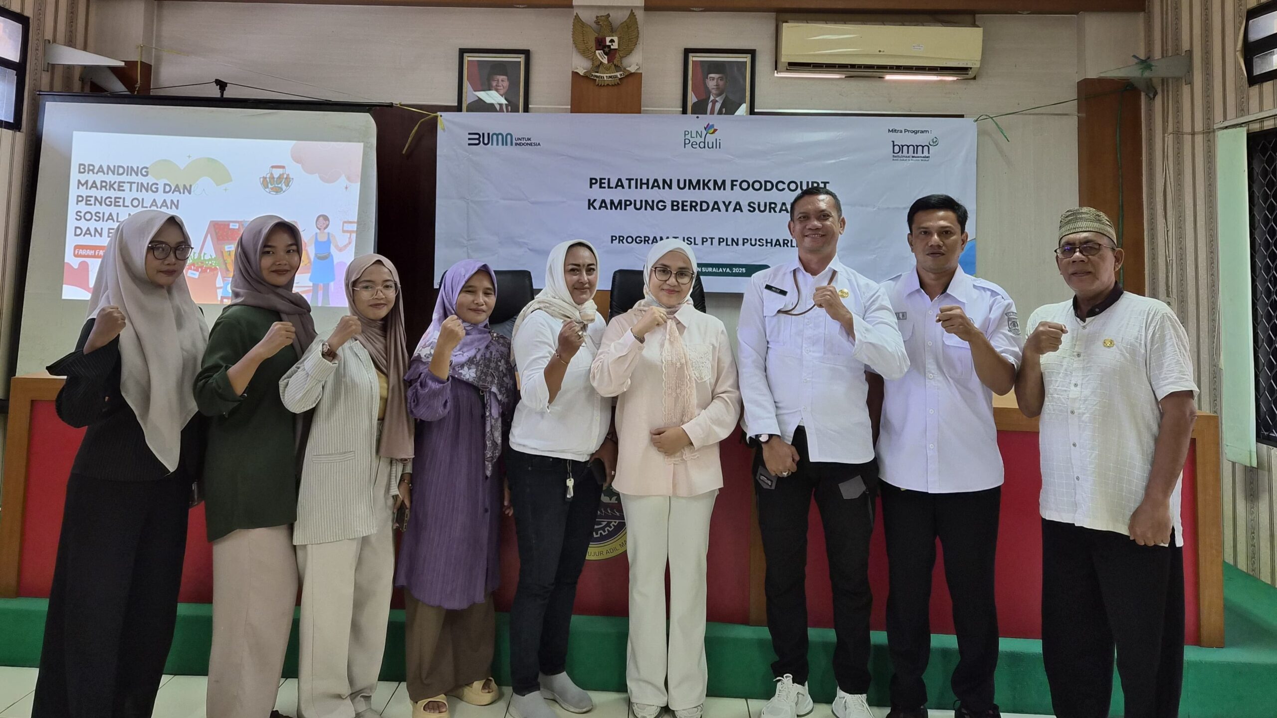 Farah Fatika Sari, istri Ketua DPRD Cilegon Rizki Khairul Ichwan usai memberikan pelatihan untuk UMKM.