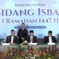 Sidang Isbat Kemenag, penentuan awal Ramadhan 2026