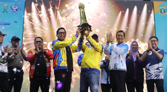 Kota Tangerang Juara Umum PEPARPEDA Banten 2026.