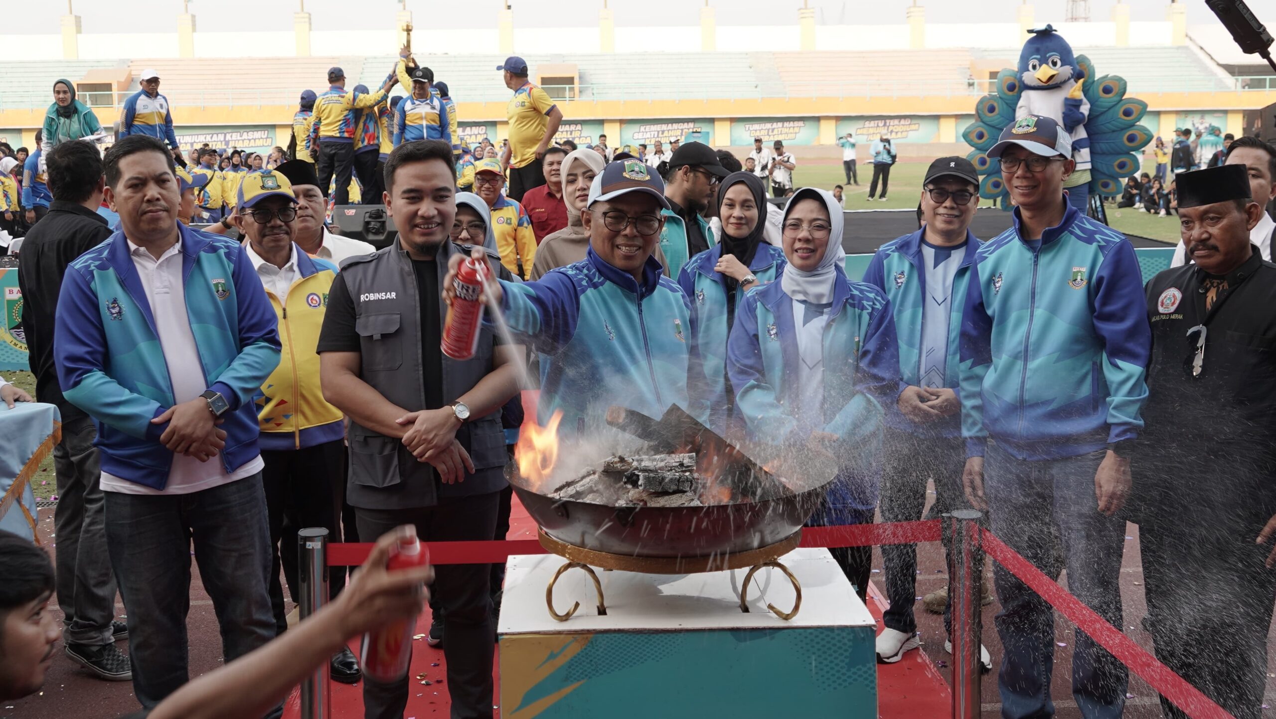 Gubernur Banten Andra Soni Resmi Tutup POPDA XII Banten 2026.