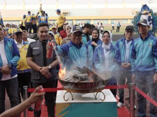 Gubernur Banten Andra Soni Resmi Tutup POPDA XII Banten 2026.