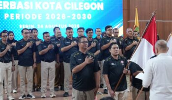 Dilantik, Rizki Siap Bawa PERBASI Cilegon Jadi Kiblat Bola Basket di Banten
