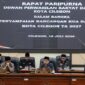 Rapat Paripurna KUA PPAS 2027.